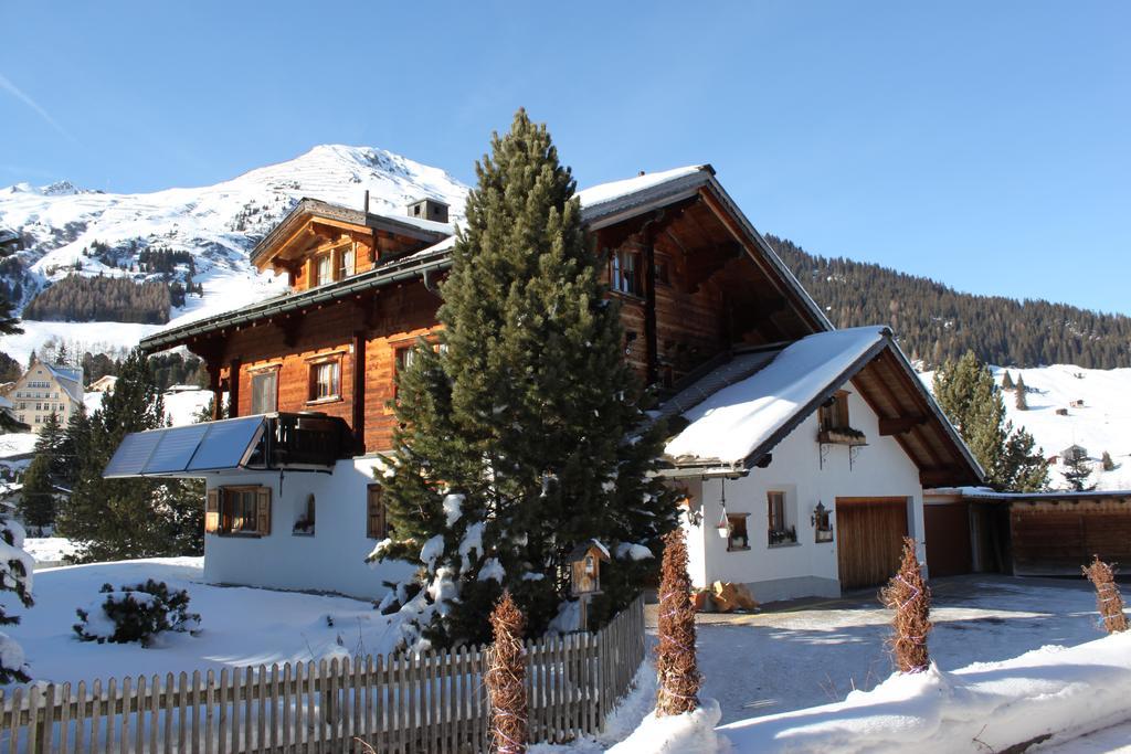 B&B Haus Im Sand Davos Bagian luar foto