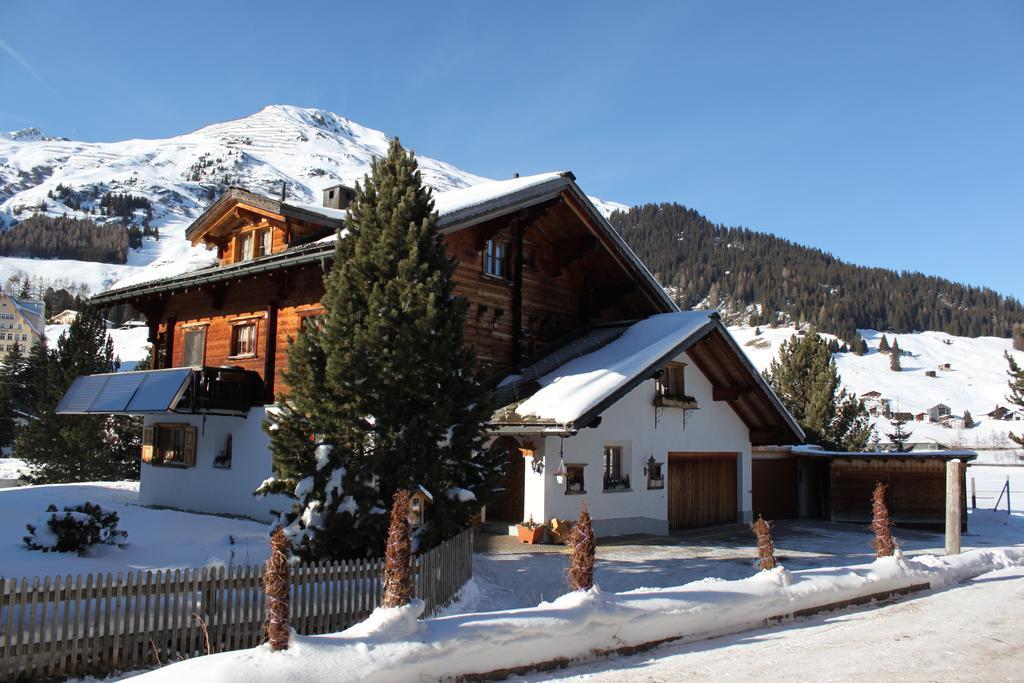 B&B Haus Im Sand Davos Bagian luar foto